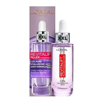 L'Oréal Paris Aufpolsterndes XXL Serum für Frauen: Revitalift Filler, 1x 50ml