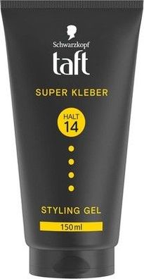 Schwarzkopf TAFT Gel Super Kleber (150ml), Haargel mit sofortiger Haftung