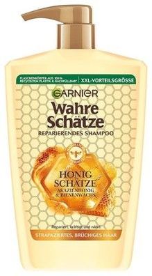 Garnier Wahre Schätze Reparierendes Shampoo Honig Schätze; XXL Format 1000 ml