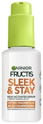 Garnier Fructis Sleek & Stay Heat-Activated Serum mit Alpha-Silanen - 50 ml