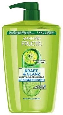 Garnier Fructis Kraft & Glanz kräftigendes Shampoo Grapefruitextrakt XXL, 1000ml