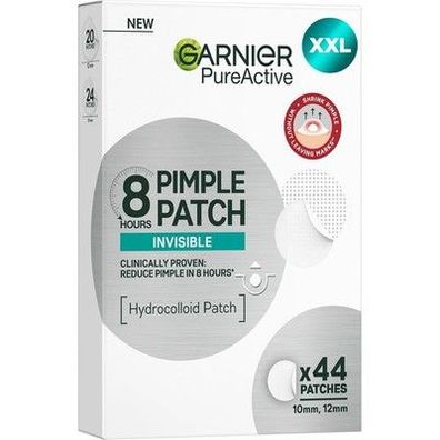 Garnier Hautklar Pimple Patches, Hydrokolloid Pickel Patches , XXL Pack 44 Stück