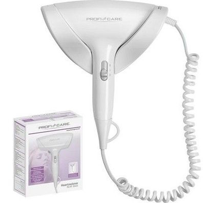 ProfiCare kompakter Haartrockner mit Wandhalterung | Haarföhn - 1800 W, 2 Stufen