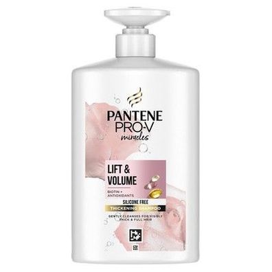 Pantene Pro-V Lift & Volume Haarverdickendes Shampoo Biotin, Silikonfrei, 1000ml