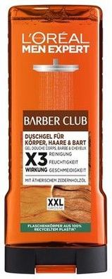 L'Oréal Men Expert XXL Duschgel & Shampoo, holzigem Duft & Zedernholzöl, 400 ml