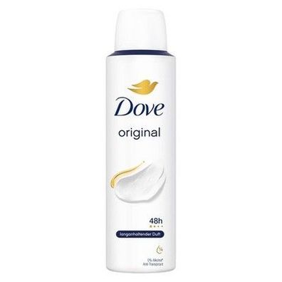 Dove Deo-Spray Original Deodorant schützt bis 48 Stunden vor Achselnässe, 150 ml