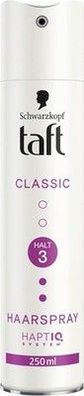 Schwarzkopf Taft Haarspray Classic (250 ml), Haltegrad 3 Haarstyling, Haarspray