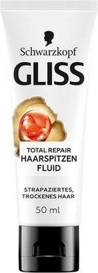Gliss Haarspitzenfluid Total Repair (50 ml), für bis zu 95% weniger Spliss