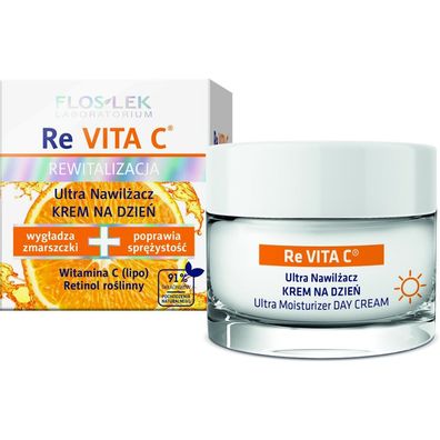 Floslek Revita C 40+ Gesichtscreme Ultra Moisturizer 50ml