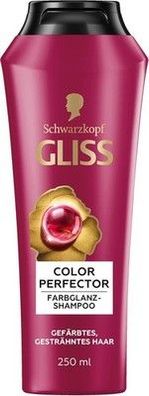 Gliss Shampoo Color Perfector (250 ml), Haarshampoo mit Hyaluron-Komplex, Haar