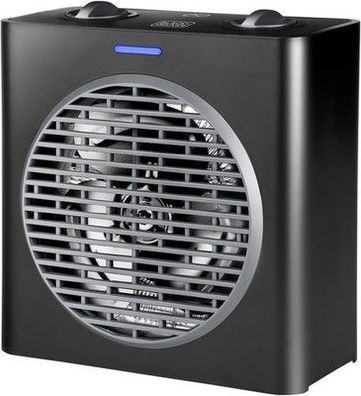 BLACK+DECKER BXSH2003E | Kompaktes Heizgerät mit 2000W | 3 Betriebsarten, Grau