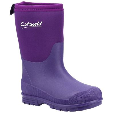 Cotswold Kinder Gummistiefel Hilly Neoprene Childrens Wellington Boot 33528