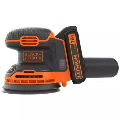 Black&Decker Akku-Exzenterschl., 18V 1,5Ah BDCROS18