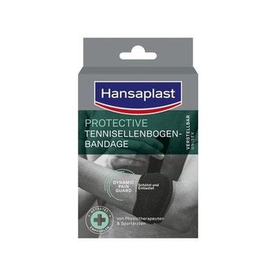 Hansaplast Protective Tennisellenbogen-Bandage, stützende Bandage, Verstellbar