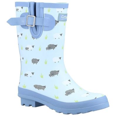 Cotswold Damen Gummistiefel Farmyard Mid Wellington 36549