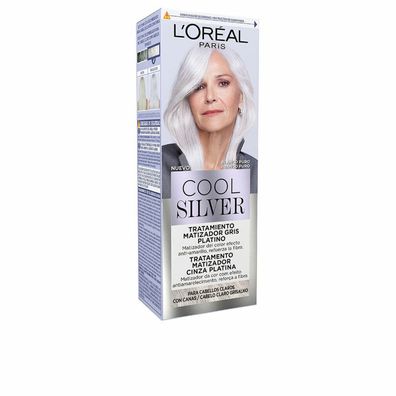 L'Oréal COOL SILVER Platingrau Tönungsbehandlung #Pure White 1 u