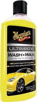 Meguiars G17716EU Ultimate Wash & Wax Autoshampoo, 473ml, Fahrzeugoberflächen