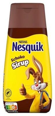 Nestlé Nesquik Schoko Sirup, perfekt für Pfannkuchen & Desserts, (1 x 300ml)
