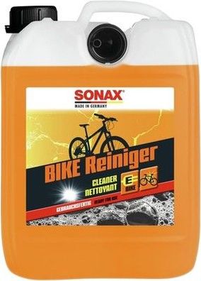 SONAX BIKE Reiniger (5 Liter) Fahrradreiniger für Aluminium, Art-Nr. 08525000