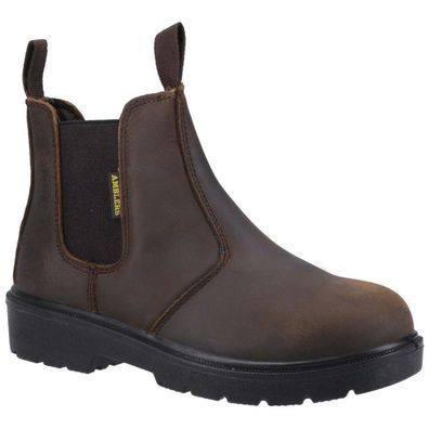Amblers Safety Sicherheitsstiefel Fs128 Hardwearing Pull ON Dealer Boot P Src SB
