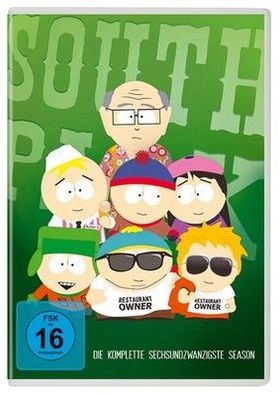 South Park: Die komplette sechsundzwanzigste Season [DVD] TV-Serie, Comedy