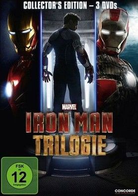Iron Man - Trilogie [3 DVDs] Action, Fantasy, Spielfilm, 2014 Deutsch