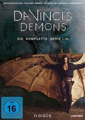 Da Vinci's Demons - Die komplette Serie [11 DVDs] TV-Serie, Abenteuer Action