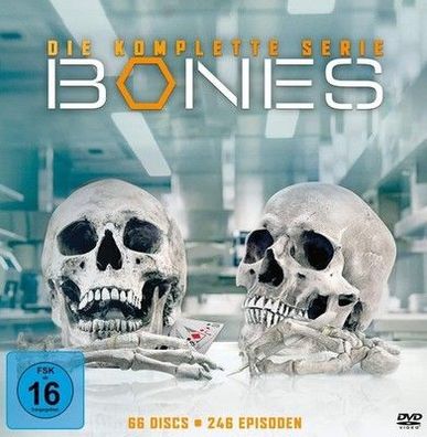Bones - Die komplette Serie (66 Discs) TV-Serie, Thriller & Krimi, Deutsch DVD