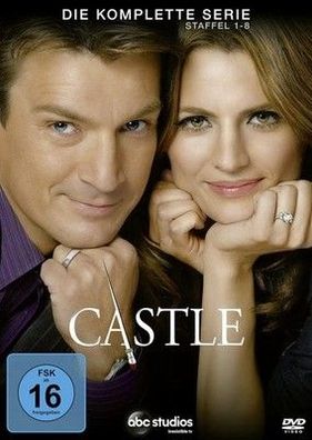 Castle - Die komplette Serie [45 DVDs] TV-Serie, Thriller & Krimi