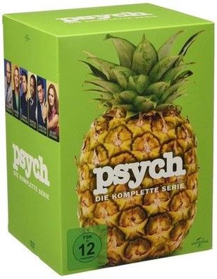 Psych – Die komplette Serie Limited Edition [31 DVDs] TV-Serie, Thriller & Krimi