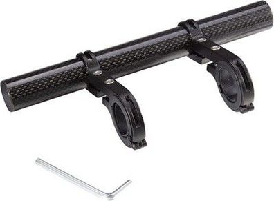 Yizhet 20cm Fahrrad Lenker Extender Halterung Doppel Mountain Kohlenstofffaser