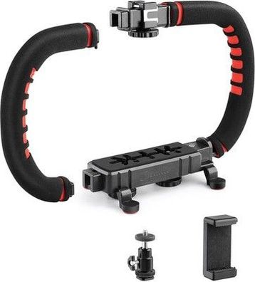 Zedio Kamera Smartphone Stabilisator, Handgriff Video-Rig, Youtube, Zubehör