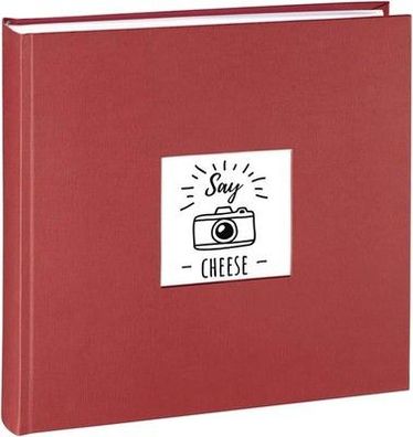 Hama Fotoalbum Jumbo 30x30 cm (Fotobuch 100 weißen Seiten, Album für 400 Fotos)