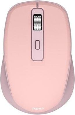 Hama Maus kabellos, Bluetooth/Funk (Multi Device, optische Bluetooth Maus, rosa)