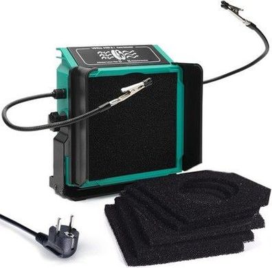YIHUA 948DQ-I Lötdampf-Absaugventilator Lötrauchabsorber-Entferner Neigbarer