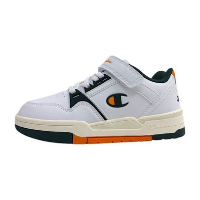Champion RD18 Heritage S33201-CHA-WW036 Weiß white/marine/orange