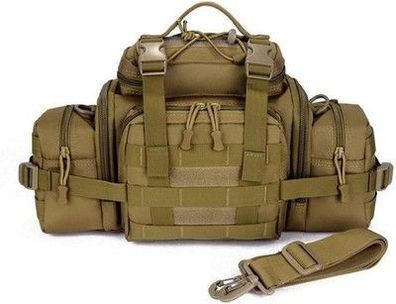 Huntvp Taktisch Hüfttasche Molle 3Way Gürtel-Tasche wasserdichte Bauchtasche