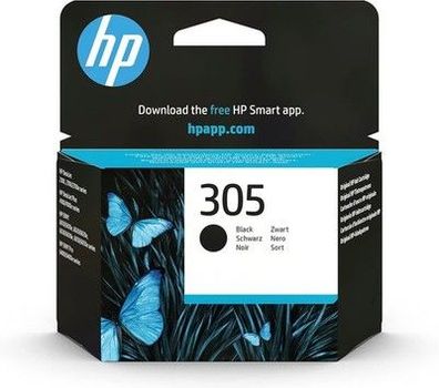 HP 305 (3YM61AE) Original Druckerpatrone Schwarz für HP DeskJet, HP ENVY