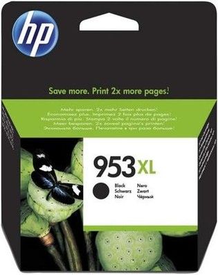 HP 953XL (L0S70AE) Original Druckerpatrone Schwarz, hohe Reichweite, 1er Pack