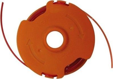 WORX WA0007 Faden für WORX Rasentrimmer WG118E & WG119E – 2x5m Länge & 1,65mm Ø