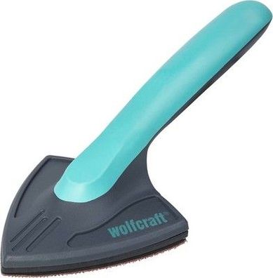 Wolfcraft 5884000 Eckenschleifer I für schwer erreichbare Ecken, Hand-Schleifer