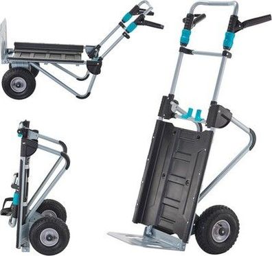 Wolfcraft Transportsystem TS 2500 I 5535000 I 2-in-1: Sackkarre & Schubwagen