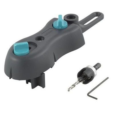 Wolfcraft Terrassenbohr-Set 6960000 I Für gleichmäßige Verschraubung, Terrasse