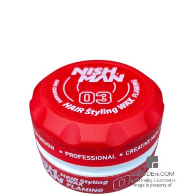 NishMan/Hair Styling Wax 03 "Flaming" 150ml/Haarstyling/Haarpflege