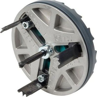 Wolfcraft I verstellbare Lochsäge I 5977000 I Verstellbar, einstellbar ø45-90 mm