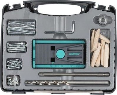 Wolfcraft Undercover Jig Set Torx – 4642100 Versteckte Holzverbindungen Zubehör
