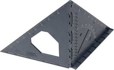 Wolfcraft Mess- und Markierwinkel VARIO 3D PRO I 5219000 I Faltbar, Werkzeug