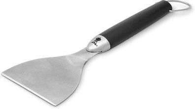 Weber 6207 Grillplatten-Schaber 28 cm, Edelstahl, Grillreinigung, beseitigt Fett