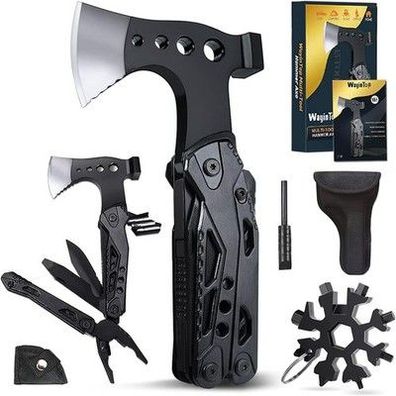 WayinTop Werkzeug Geschenke für Männer, Taschen-Werkzeug Multi-Tool Hammer Axt