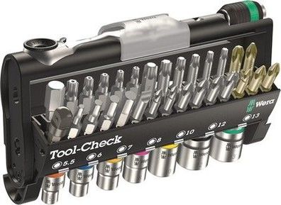 Wera 05073220001 Tool-Check 1 SB, Kompakt Werkzeug Satz, metrisch, 38-teilig